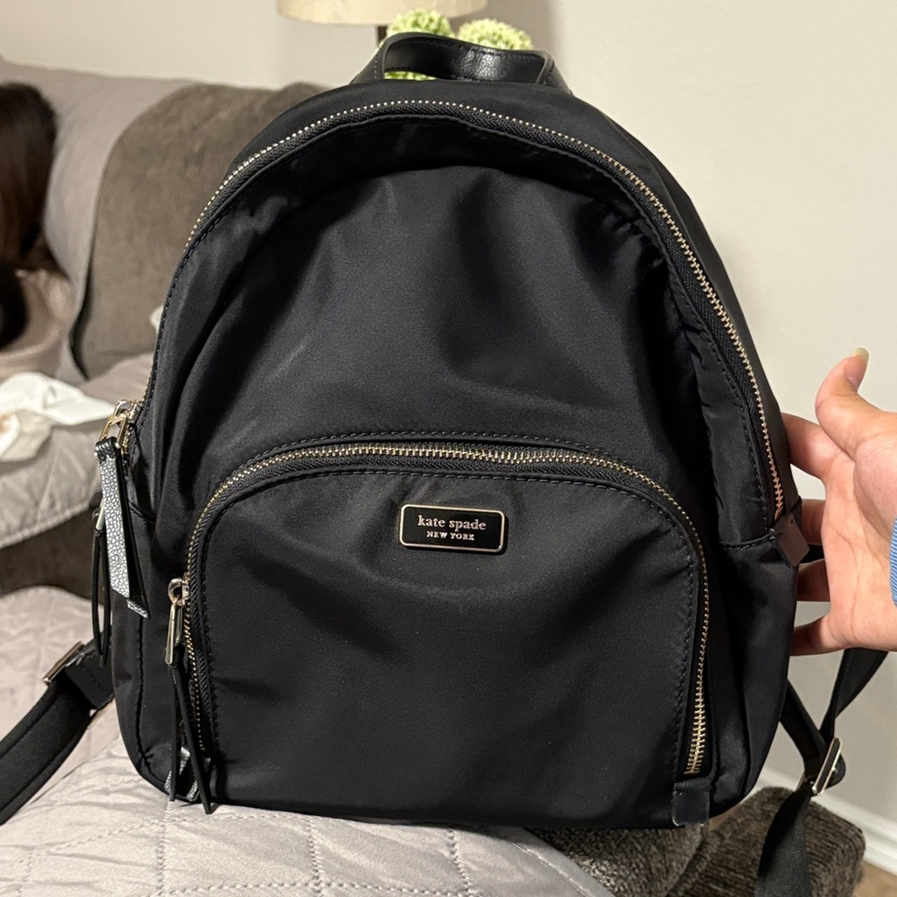 Kate Spade Black Backpack